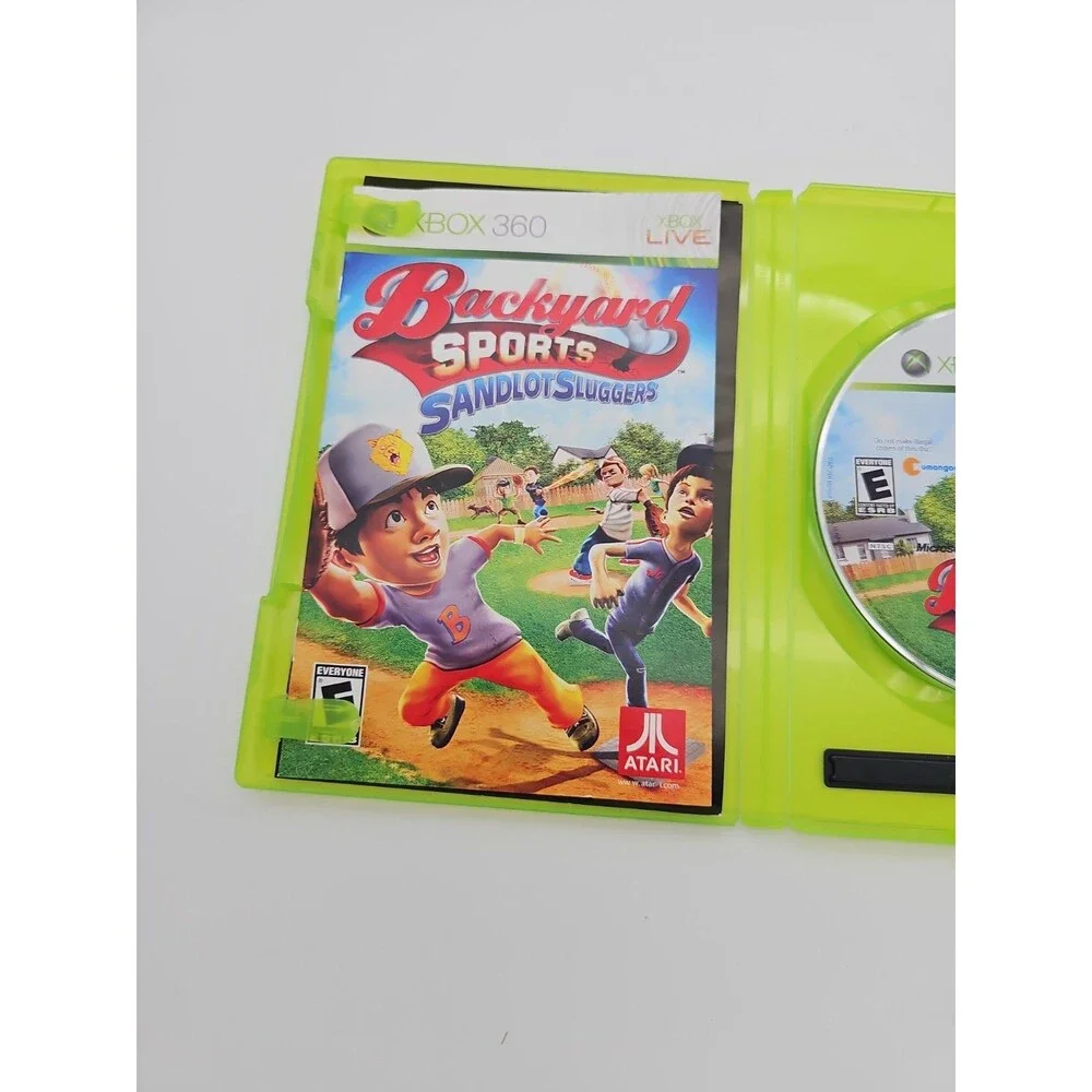 Backyard Sports: Sandlot Sluggers (Microsoft Xbox 360, 2010)